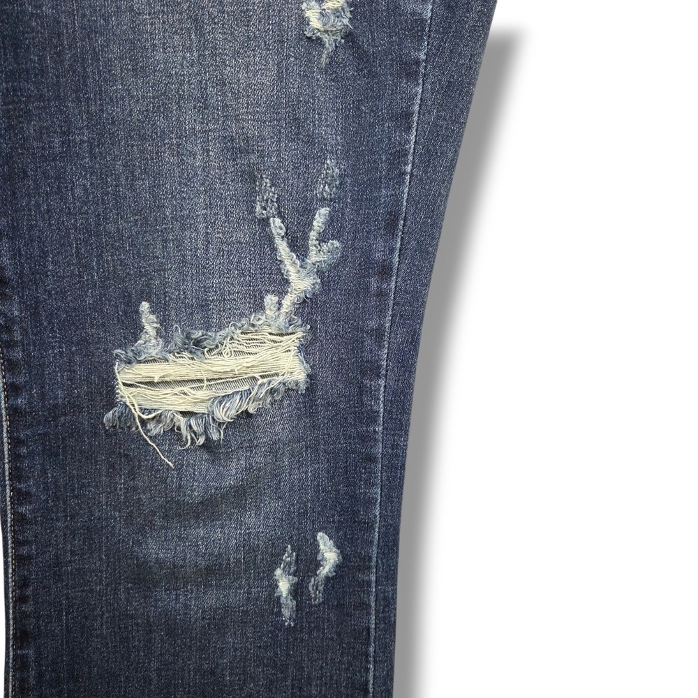 Judy Blue Bootcut Jeans Womens 32 Mid Rise Hand Sand and Destroy Distressed - Picture 4 of 11